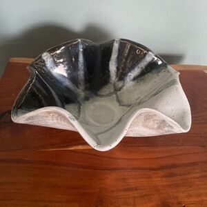 Black and White Ceramic Bowl